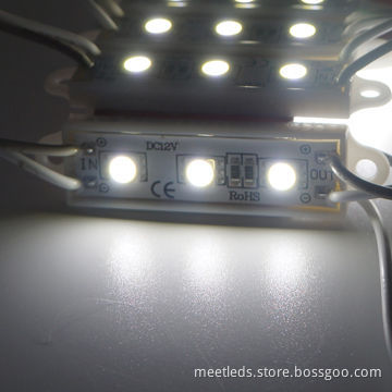 Pure White SMD3528 Waterproof LED Module Light with 3-year Warranty